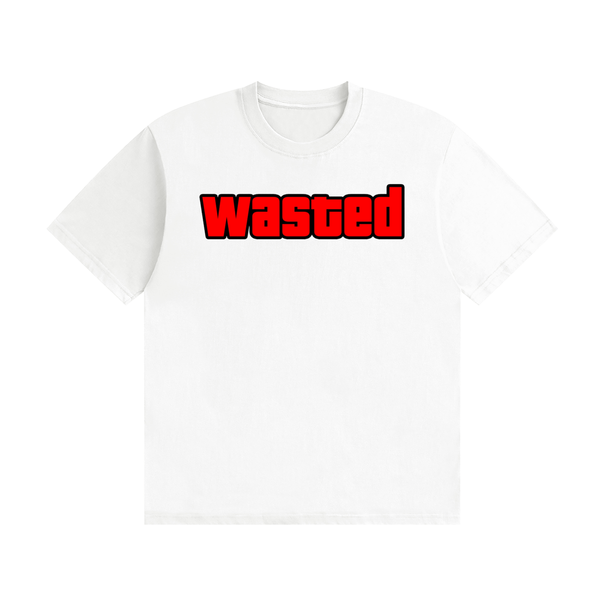 WASTED GTA Cotton T-Shirt